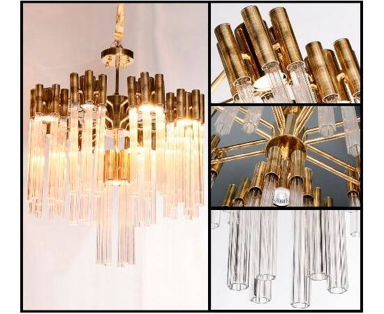 Люстра на штанге Delight Collection Burj BRCH9076-9, изображение 2