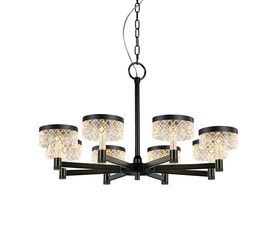 Подвесная люстра Delight Collection MD21020075 MD21020075-8A matt black