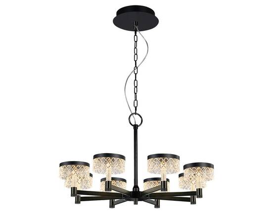 Подвесная люстра Delight Collection MD21020075 MD21020075-8A matt black, изображение 2