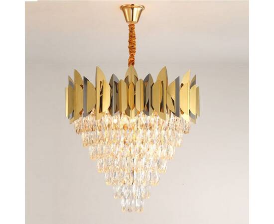 Подвесная люстра Delight Collection Jadorel 7216 L5+3 gold/black, изображение 2