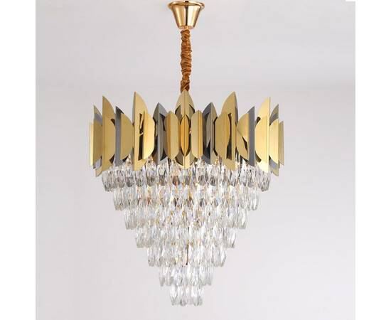 Подвесная люстра Delight Collection Jadorel 7216 L5+3 gold/black, изображение 3