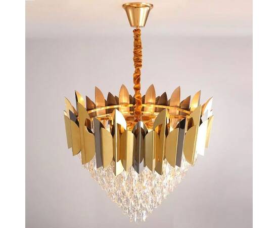 Подвесная люстра Delight Collection Jadorel 7216 L5+3 gold/black, изображение 4