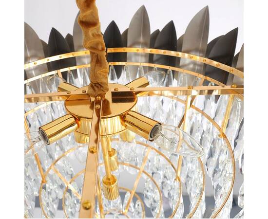 Подвесная люстра Delight Collection Jadorel 7216 L5+3 gold/black, изображение 5