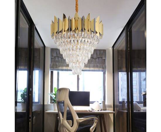 Подвесная люстра Delight Collection Jadorel 7216 L5+3 gold/black, изображение 8