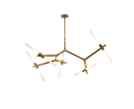 Подвесная люстра Delight Collection Agnes 9078/10 gold, изображение 2