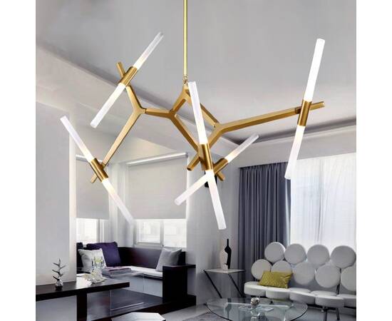 Подвесная люстра Delight Collection Agnes 9078/10 gold, изображение 4