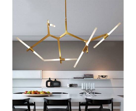 Подвесная люстра Delight Collection Agnes 9078/10 gold, изображение 5