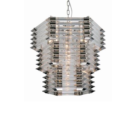 Подвесная люстра Delight Collection Wren KG0970P-12 nickel