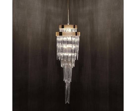 Подвесная люстра Delight Collection Babel KM0990P-4 brass, изображение 5