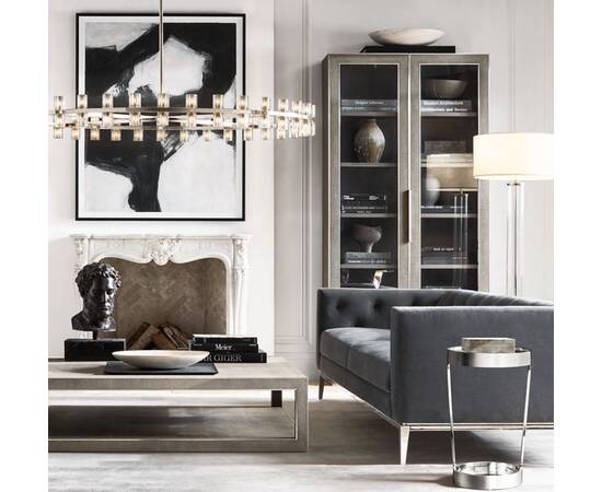 Люстра на штанге Delight Collection Arcachon KM1000P-36 brass, изображение 5