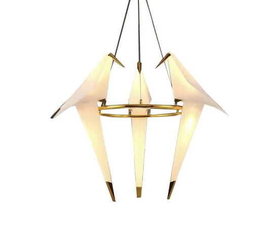 Подвесная люстра Delight Collection 9165P-3R gold