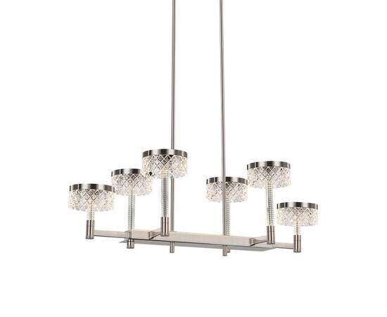 Подвесная люстра Delight Collection MD21020075 MD21020075-6B satin nickel