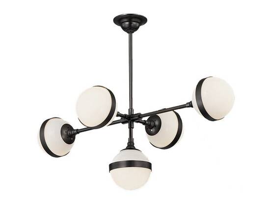 Люстра на штанге Delight Collection Peggy 9252P/5L black