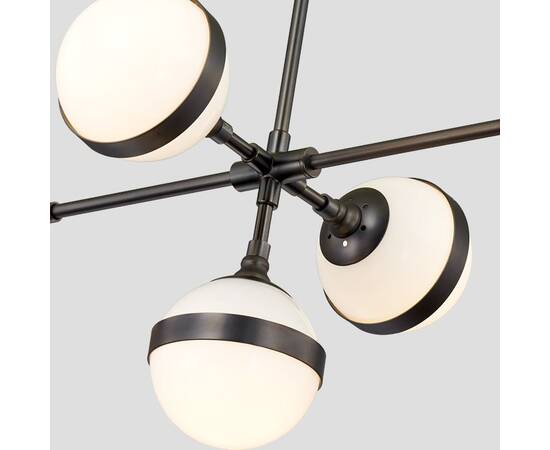 Люстра на штанге Delight Collection Peggy 9252P/5L black, изображение 3