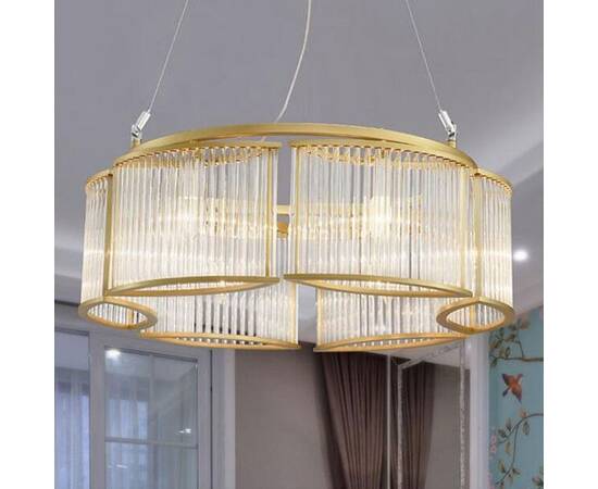 Подвесная люстра Delight Collection Stilio 9512R/6 gold, изображение 2