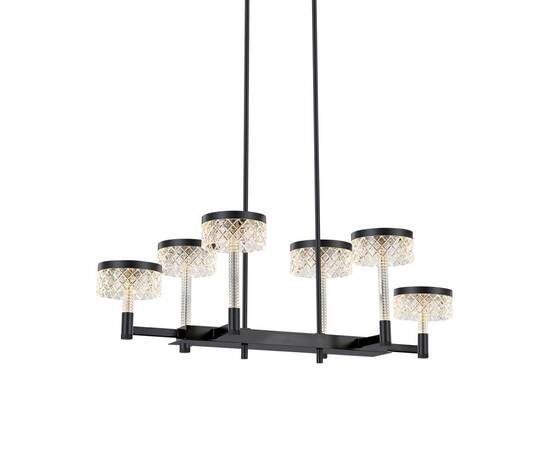 Подвесная люстра Delight Collection MD21020075 MD21020075-6B matt black