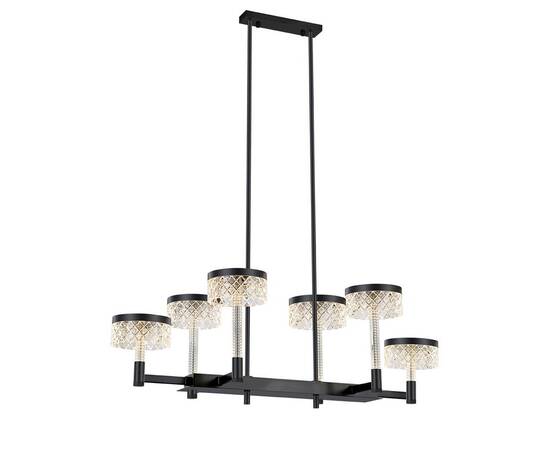 Подвесная люстра Delight Collection MD21020075 MD21020075-6B matt black, изображение 2