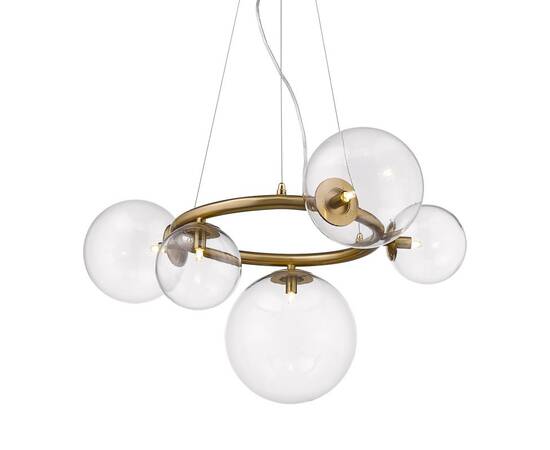 Подвесная люстра Delight Collection Puppet P68092-5 brass