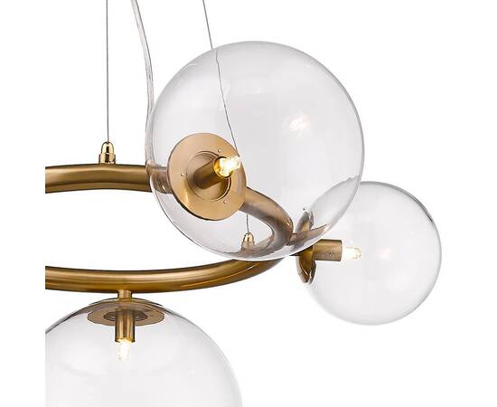 Подвесная люстра Delight Collection Puppet P68092-5 brass, изображение 2