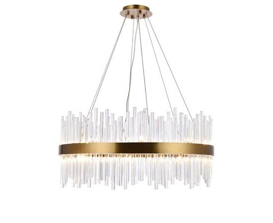 Подвесная люстра Delight Collection KR1209P-12 brass