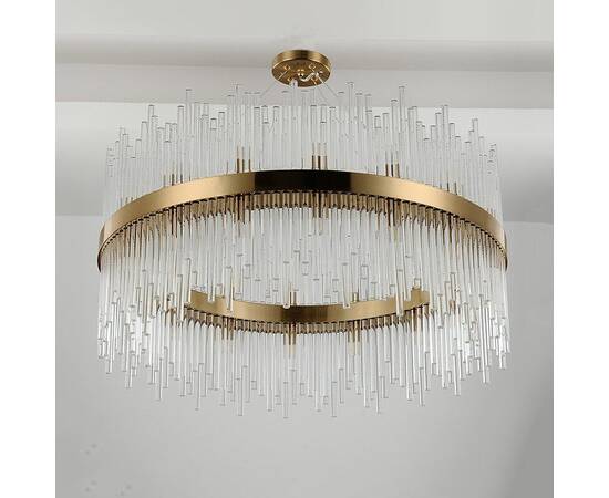 Подвесная люстра Delight Collection KR1209P-12 brass, изображение 2