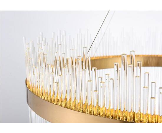 Подвесная люстра Delight Collection KR1209P-12 brass, изображение 5