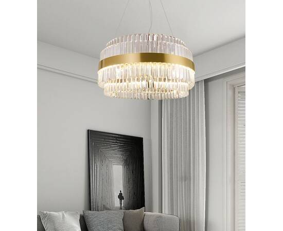 Подвесная люстра Delight Collection Liberty 5515-800 br. titanium gold, изображение 3