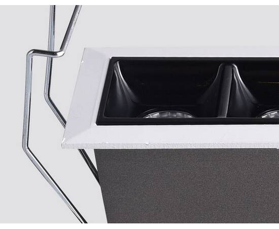 Встраиваемый светильник Delight Collection DA4005NS black/white, изображение 2