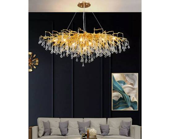 Подвесная люстра Delight Collection XX19001-150 gold, изображение 4