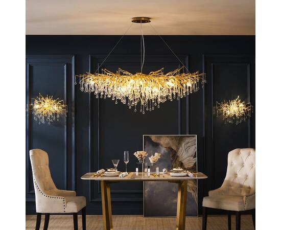 Подвесная люстра Delight Collection XX19001-150 gold, изображение 5