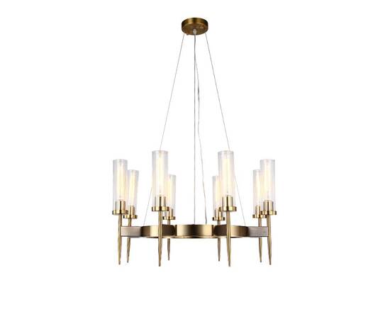 Подвесная люстра Delight Collection Alouette KM0936P-8 brass, изображение 2