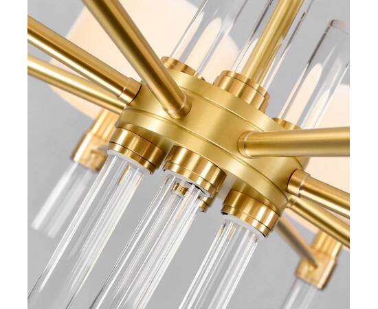 Подвесная люстра Delight Collection 8009P-6 gold, изображение 4