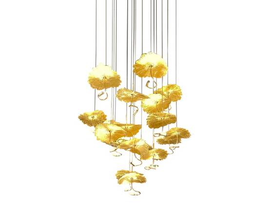 Подвесная люстра Delight Collection 8827P/19 gold