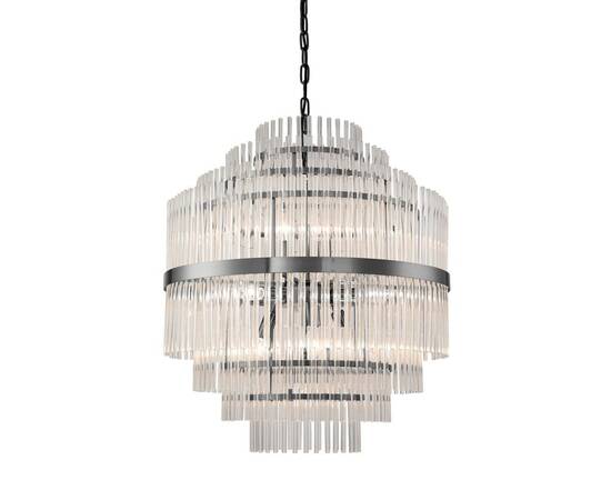 Подвесная люстра Delight Collection KR1137P-10 chrome
