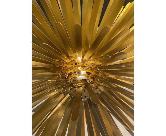 Подвесная люстра Delight Collection KM1145P-1 brass, изображение 2