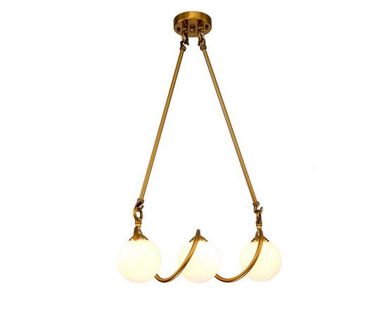 Подвесная люстра Delight Collection KG1212P-3 brass, изображение 2