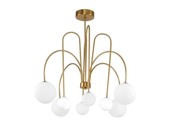 Люстра на штанге Delight Collection KG1213P-8 brass