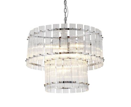 Подвесная люстра Delight Collection Ruby KG1112P-7 chrome/clear