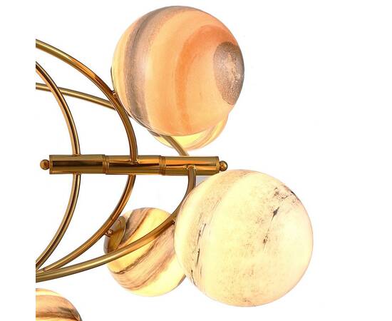 Подвесная люстра Delight Collection Planet KG1122P-13B brass, изображение 3