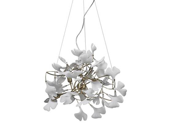 Подвесная люстра Delight Collection 10881P/L600 gold/white