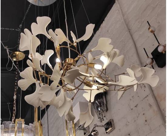 Подвесная люстра Delight Collection 10881P/L600 gold/white, изображение 2