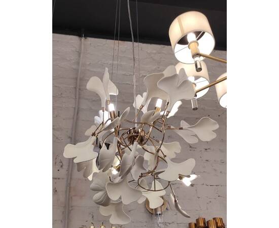 Подвесная люстра Delight Collection 10881P/L600 gold/white, изображение 3