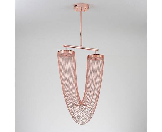 Люстра на штанге Delight Collection Otero 8608P copper, изображение 3