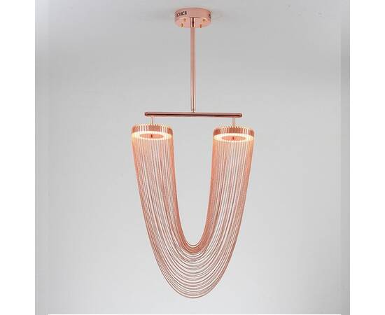 Люстра на штанге Delight Collection Otero 8608P copper, изображение 4