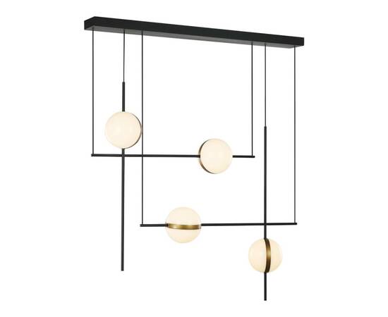 Подвесная люстра Delight Collection MD2062-4B black/brass