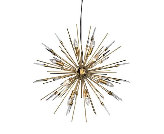 Подвесная люстра Delight Collection Boivin MD2094-12A gold/clear crystal