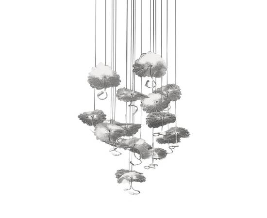 Подвесная люстра Delight Collection X-8827P/19 silver