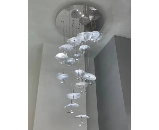 Подвесная люстра Delight Collection X-8827P/19 silver, изображение 3