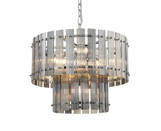 Подвесная люстра Delight Collection Ruby KG1112P-7 chrome/smoky