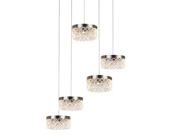 Подвесной светильник Delight Collection MD21020075 MD21020075-5A satin nickel